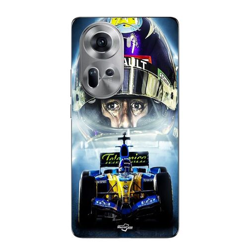 Coque Pour Oppo Reno 11 5g Renault R25 Aston Martin F1 Fernando Alonso Maniacase