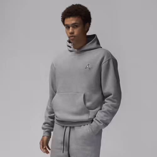 Sweat À Capuche Jordan Brooklyn Fleece Pour Homme - Gris - L