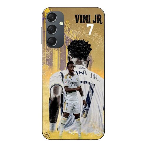 Coque Pour Samsung Galaxy A14 Vinicius JR real madrid 7 Wallpaper Maniacase