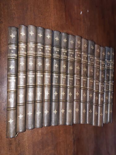 Oeuvres Completes De Francois Coppee En 15 Volumes
