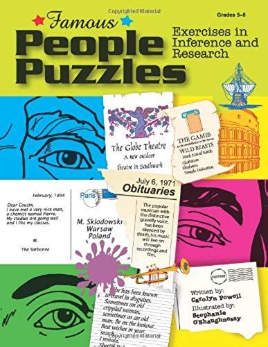 Famous People Puzzles: Exercises In Inference And Research