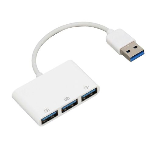 USB 2.0 HUB Portable Ultraslim Plug and Play Remplaçable à chaud Haute Vitesse Large Compatibilité USB Répartiteur pour ordinateur portable de bureau