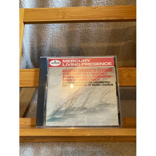 Howard Hanson Conducts Hanson Eastmann-Rochester Orchestra Cd Mercury 1990