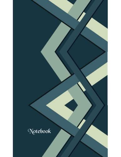 Notebook: Blue Art Work Lined Notebook