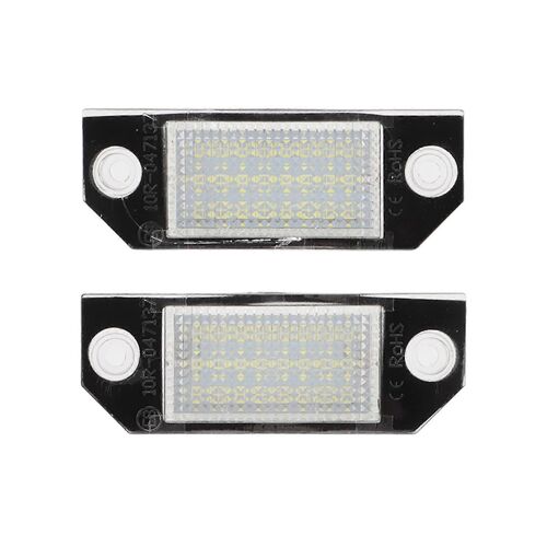 Paire De Feux De Plaque D'immatriculation À Led Anti-Collision Arrière De Remplacement Pour Ford C Max 2003-2007 4502331