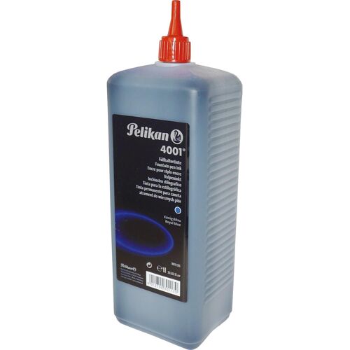 Pelikan Bouteille Plastique Encre 4001 1000 Ml Bleu Royal