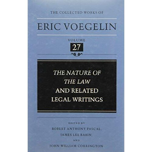 Nature Of The Law And Related Legal Writings (Cw27)