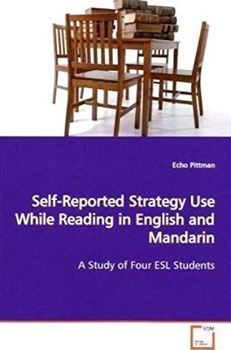 Self-Reported Strategy Use While Reading In English And Mandarin