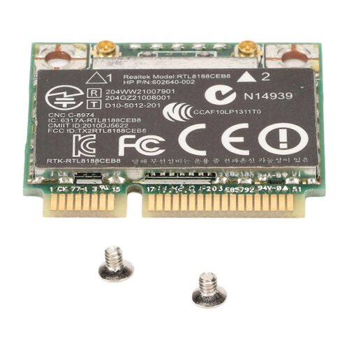 Mini carte réseau PCIE 2.4G sans fil plug and play large applicabilité PCB sans fil net carte pour ordinateur portable