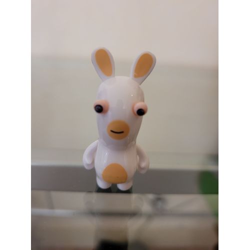 Figurine Les Lapins Crétins - Lapin Crétin Souriant 5cm - Ubisoft