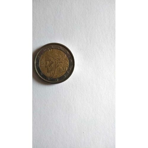 Piece De 2euros 2002 Dante Allighieri R Occasion Tres Bon Etat