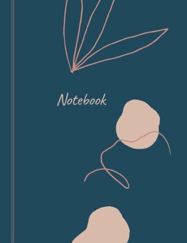 Notebook: Large Colorful Lined Pages With Index (8.5" X 11")