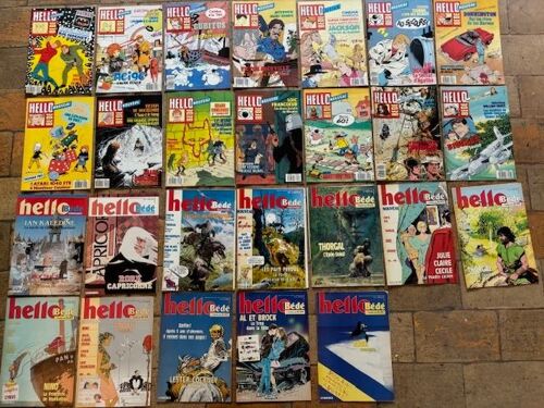 Hello Bédé - Bd Tout Public 26 Numéros, Année 1989 Avec 12 N° (N° 2 Au 13) - Année 1990 Avec 4 N° ( 11,14, 39 & 40) - Année 1991- 2 N° (15 & 17) - Année 1992 - 8 N° (4, 11, 12, 13, 15, 18, 24 Et 27).