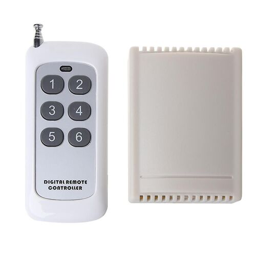 Carte PCB 433Mhz Télécommande Copier le code 6Way Porte de garage de porte de clonage électrique