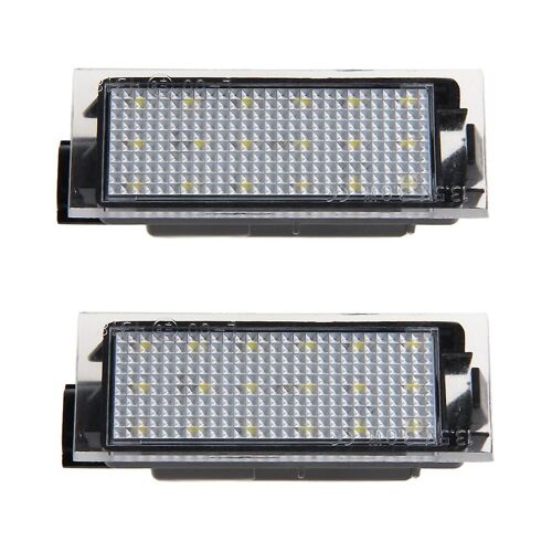 Voiture Plaque D'immatriculation Lumières Camion Remorque Feux De Marche Feu De Signalisation Arrière 2pcs