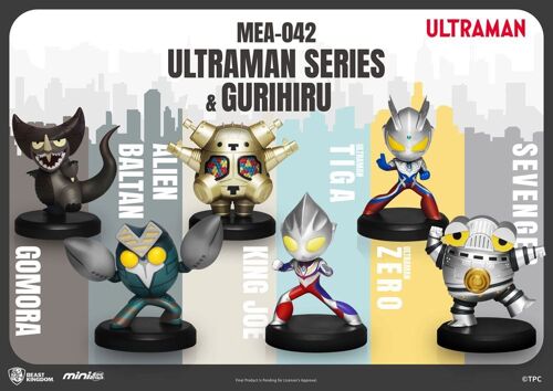 Ultraman Assotiment Figurines Mini Egg Attack 8 Cm Ultraman Series &