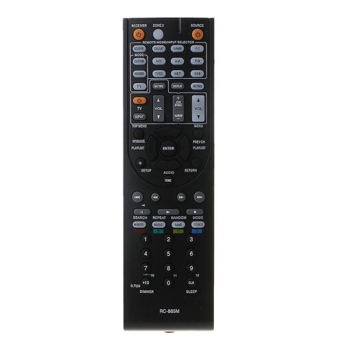 Télécommande pour appareil ménager RC-865M adaptée à Onkyo TX-NR525 TXNR525