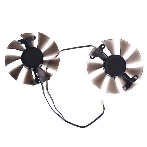 2pcs 87mm GA91S2U GPU VGA Carte Refroidisseur Ventilateur pour Palit GeForce GTX 1080 1070Ti 1070 1060 960 950 Double Remplacement De Carte Vidéo