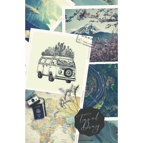 Travel Memoris Planner Diary Journal - Travelers Notebook, Scrapbook / Roadtrip & Vacation Organizer - With 330 Pages: Travel Adventure Journal ... - Great And Meaningful Travel Gift Idea
