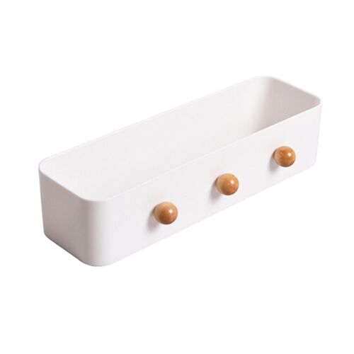 Organisateur Mural Poinçon Sans Télécommande Télécommande Boîte De Rangement Pour Trou De Clé