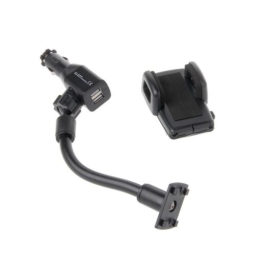 Téléphone Portable Voiture Allume-Cigare Support Support Double Chargeur Usb Pour Téléphone