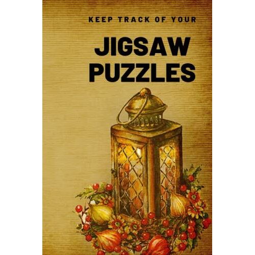 Jigsaw Puzzle Tracker Notebook: Christmas Edition. Keep Track Of Your Jigsaw Puzzles