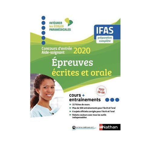 Concours Aide-Soignant - Ifas - Ecrit + Oral - Intégrer Les Écoles Paramédicales - 2020