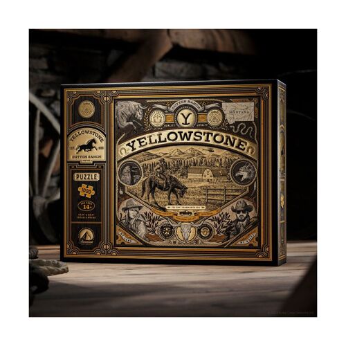 Yellowstone - Puzzle Yellowstone multidimensionnel (1000 pièces)