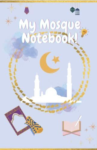 A5 Notebook For Mosque - A5 Notebook For Girls For Learning At Mosque/Madrassah, Make Notes, Write Reminders And Stay On Task With Learning. Easy For Parents To Support Their Child's Learning.