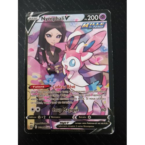 Carte Pokemon Nymphali. Mille Point, Bon État.