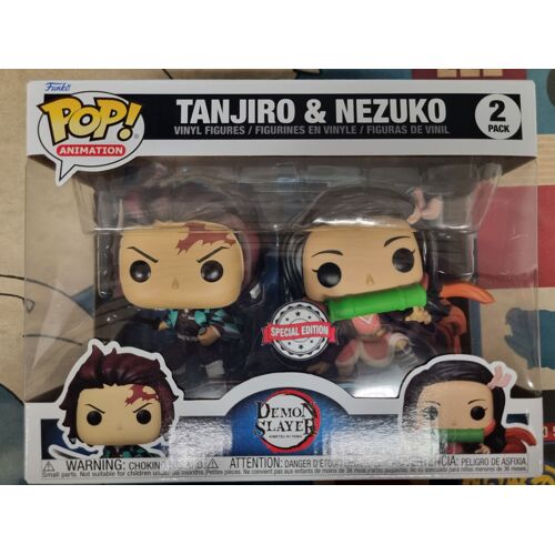 Funko Pop Demon Slayer Tanjiro & Nezuko Special Edition