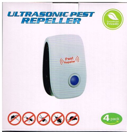 Ultrasonic Pest Repellers- Anti Rats Souris Ultrasons Maison Répulsif Rats - Souris - Ultrason - Générique