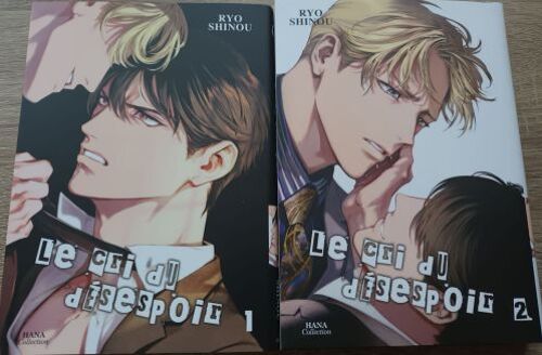 Le Cri Du Désespoir Tome 1 Et 2 (Série Complète) De Ryo Shinou- Français (Hana Collection)- Tbe
