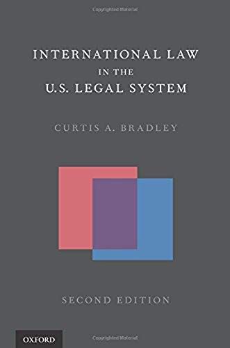 International Law In The U.S. Legal System