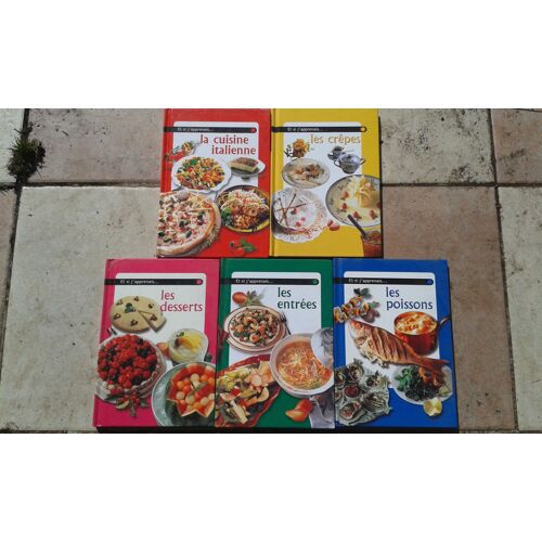 Lot De 5 Livres Et Si J Apprenais... La Cuisine