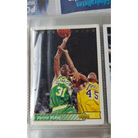 Carte Basket Nba Supersonics 1992 Derrick Mckey Upper Deck