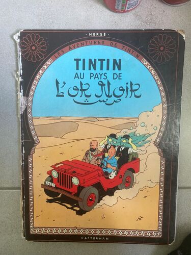 Tintin Au Pays De L’Or Noir De 1967
