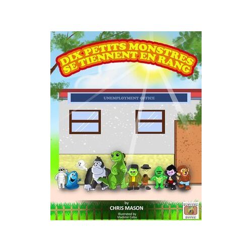 Dix Petits Monstres Se Tiennent En Rang