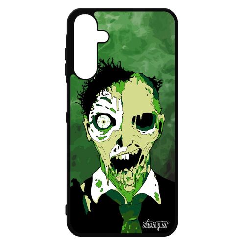Coque A15 4g 5g Silicone Zombie De Protection Noir Halloween Homme Horreur Nuage Telephone Gore Spectre Vert Rigide Samsung Galaxy