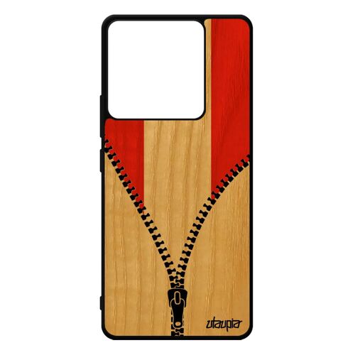 Coque Xiaomi Redmi Note 13 Pro 5g En Bois Silicone Drapeau Autriche Autrichien Noir Euro Case Football Jo Bumper Rigide Foot Basket