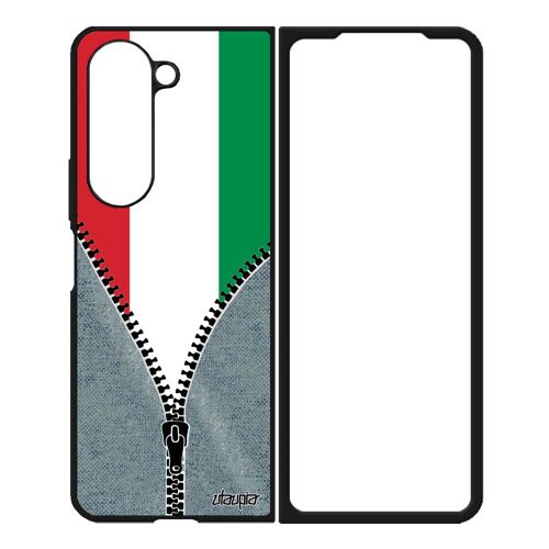 Coque Pour Z Fold 5 Silicone Drapeau Hongrie Hongrois Jeans Jeux Olympiques Housse Coupe D'europe Coupe Du Monde Jo Samsung Galaxy