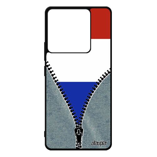 Coque Silicone Redmi Note 13 Pro 5g Drapeau France Français Jo Smartphone Case Coupe D'europe Bleu Blanc Rouge Made In France Xiaomi