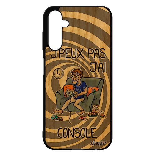 Coque Bois Samsung A25 5g Silicone J'peux Pas J'ai Console Jpeux Gamer Gel Gris Telephone Drole Texte Play Design Je Comique Galaxy