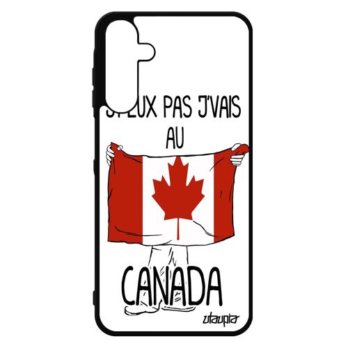Coque Pour A15 4g 5g Silicone J'peux Pas J'vais Au Canada Pas Cher Coupe Du Monde Humour Antichoc Jo Jeux Olympiques Samsung Galaxy