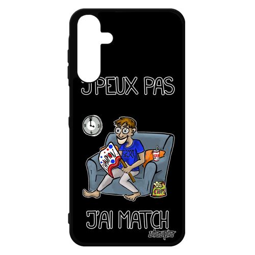Coque J'peux Pas J'ai Match Pour A15 4g 5g Silicone Sm-A156b/Dsn Je Texte Drole Metal Handball Noir De Protection Bd Samsung Galaxy