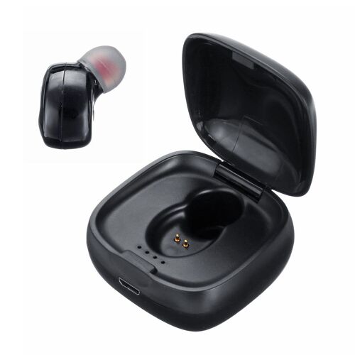 TWS Sans Fil Bluetooth 5.0 écouteur HiFi Stéréo Couplage Automatique Casque D'appel Bilatéral, Noir