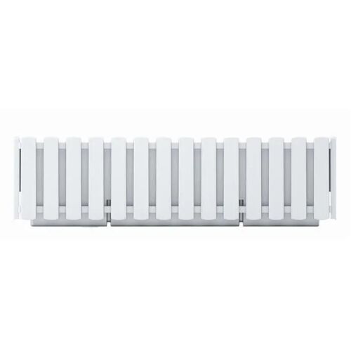 Jardinière À Suspendre Balcon Pot De Fleurs 58cm Blanc Boardee Fencycase