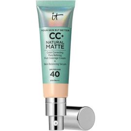 It Cosmetics Cc Crème Natural Matte Spf 40,Haute Couvance Et Contrôle De Brillance,Peaux Mixtes À Grasses Multicolore