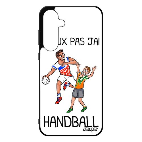 Coque En Silicone J'peux Pas J'ai Handball Galaxy A55 5g De Protection Hand Drole Personnalisé Souple Sport Bande Dessinée Samsung
