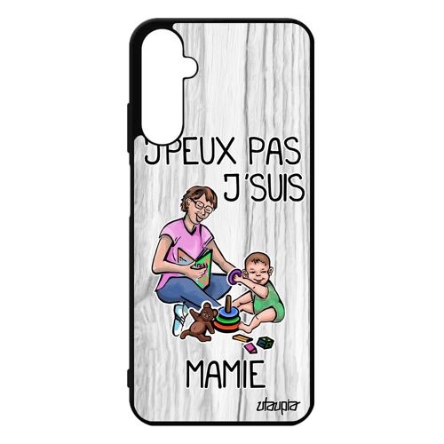 Coque J'peux Pas J'suis Mamie Pour A05s Silicone Telephone Antichoc Je Texte Bande Dessinée Mamy Humour Humoristique Samsung Galaxy